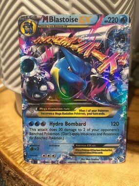 Pokémon Blastoise EX 2014 Holo Rare